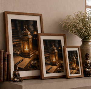 Monarch of Gold: Handcrafted Ornate Butterfly Gallery in Sustainable Eco-Frames