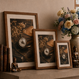 Timeless Heritage: Handcrafted Antique Pocket Watch Gallery in Sustainable Eco-Frames